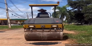 PMU inicia recapeamento de ruas no Água Branca; investimento de R$ 3 mi