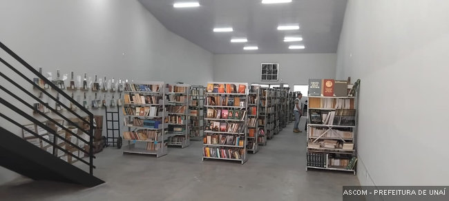 Biblioteca Pública Municipal em novo endereço a partir de 14 de julho